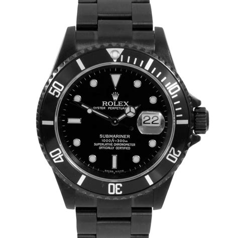 rolex submariner black